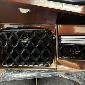 *BOGO FREE* NWT Kate Spade Glimmer Quilted Patent Leather Boxed Crossbody Set